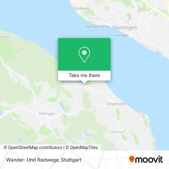 Wander- Und Radwege map