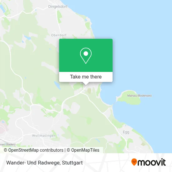 Wander- Und Radwege map