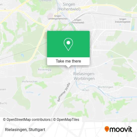 Rielasingen map
