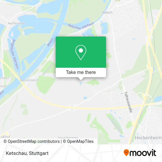 Ketschau map