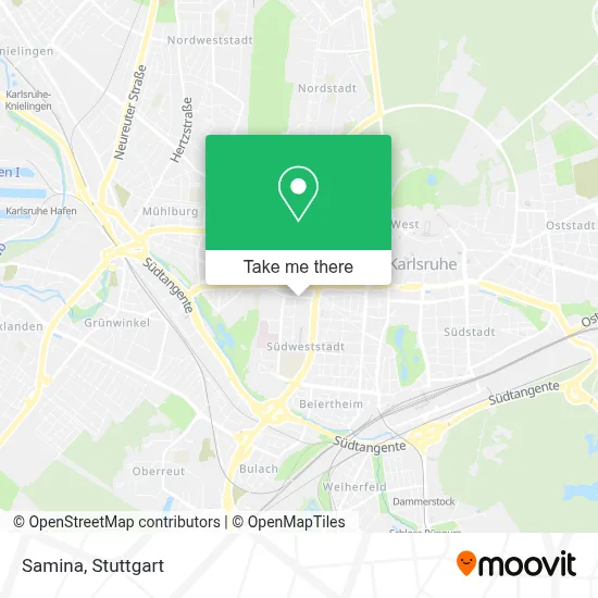Samina map