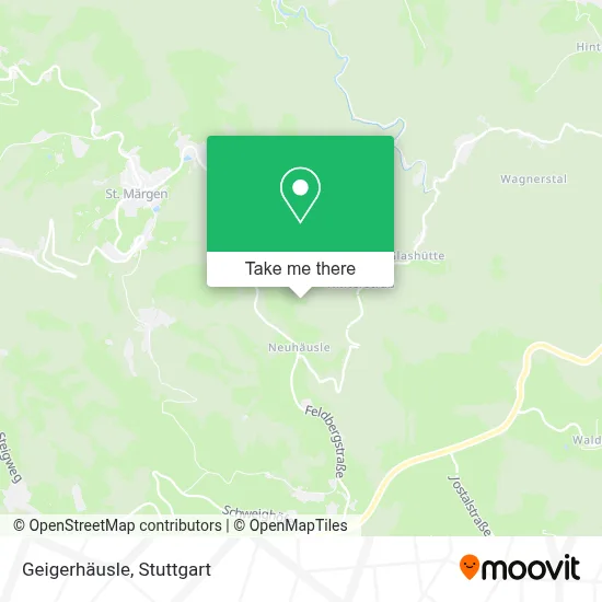 Geigerhäusle map