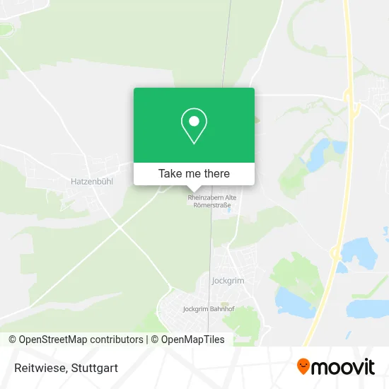 Reitwiese map