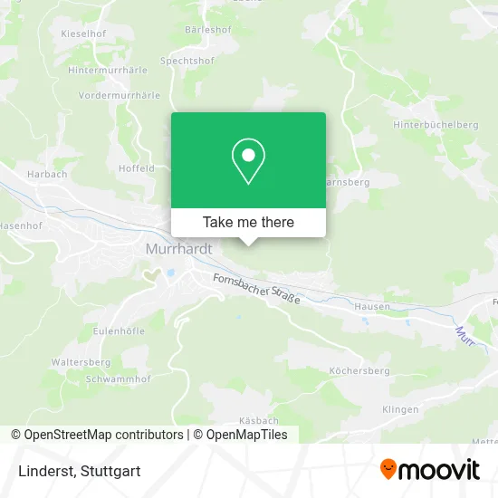 Linderst map