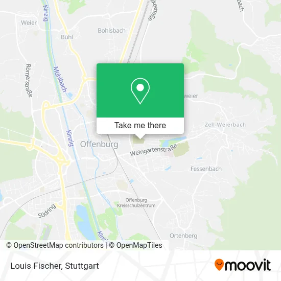 Louis Fischer map