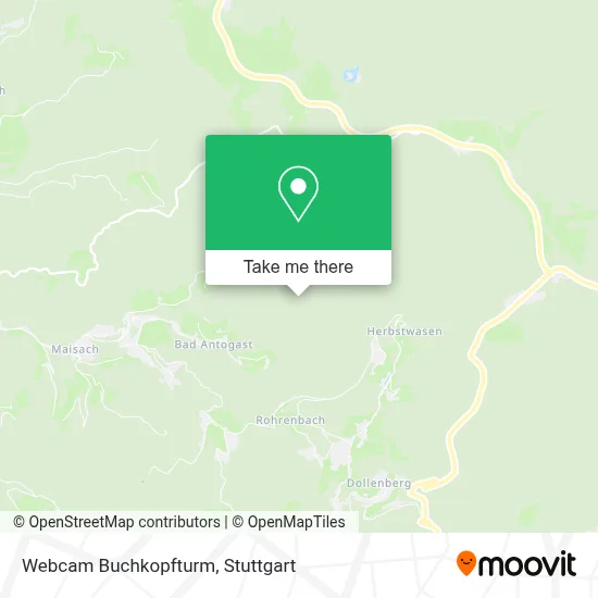 Webcam Buchkopfturm map