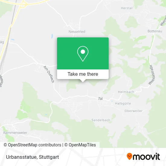 Urbansstatue map