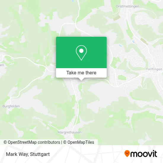 Markweg map
