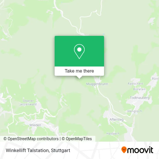 Winkellift Talstation map