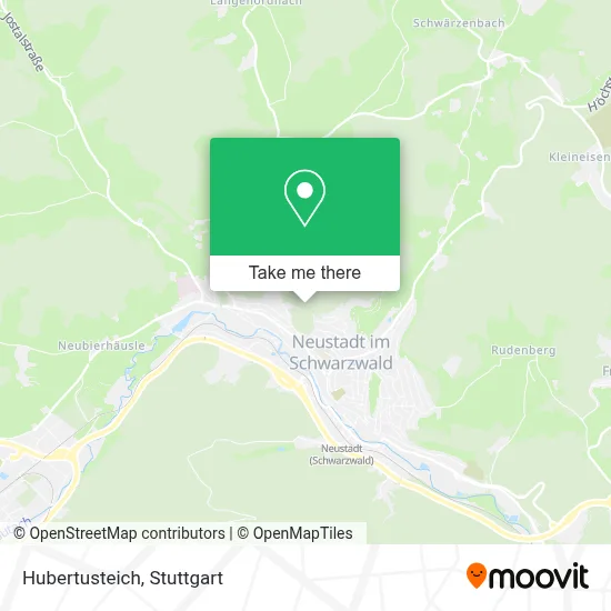 Hubertusteich map