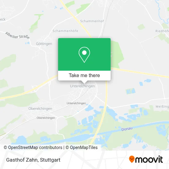 Gasthof Zahn map