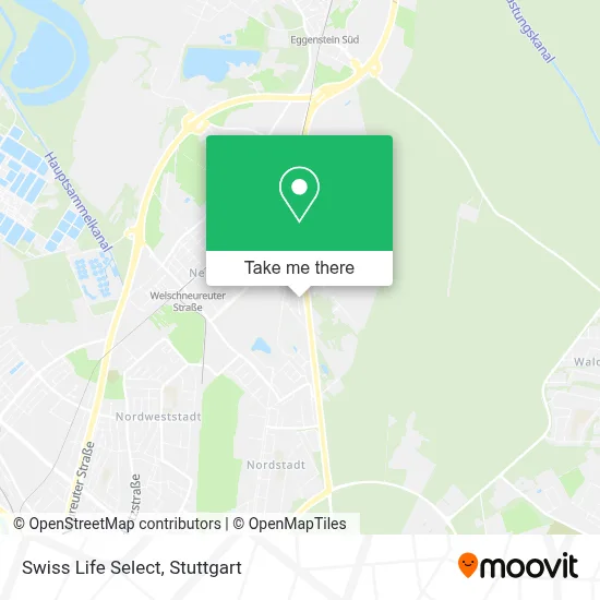 Swiss Life Select map