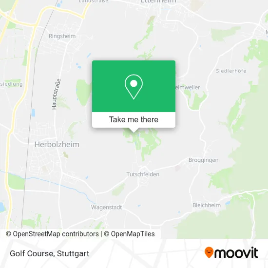 Golfplatz map