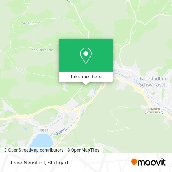 Titisee-Neustadt map
