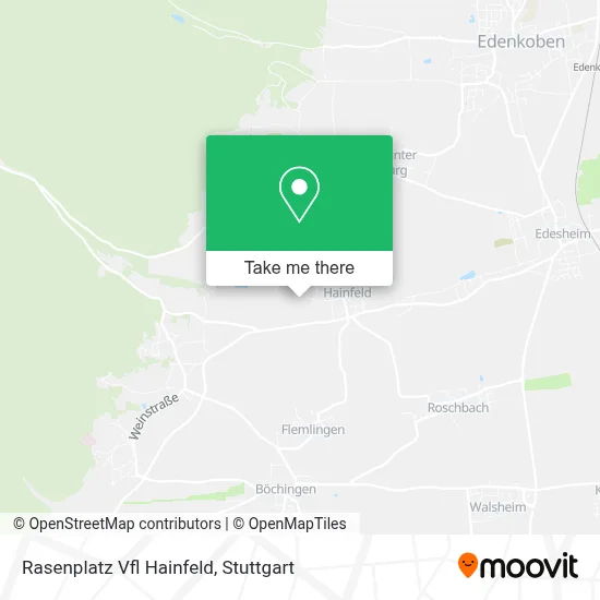 Rasenplatz Vfl Hainfeld map
