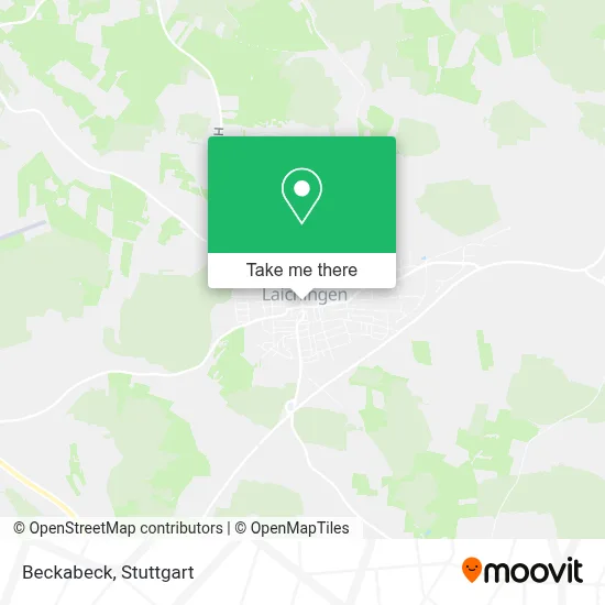 Beckabeck map