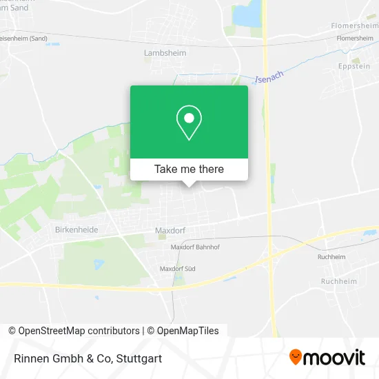 Rinnen Gmbh & Co map