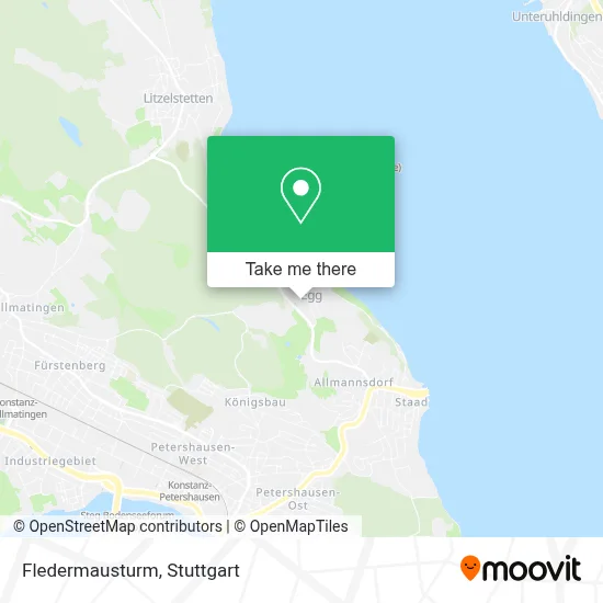 Fledermausturm map