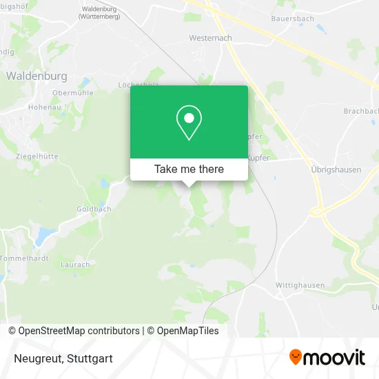 Neugreut map
