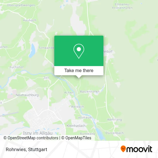 Rohrwies map