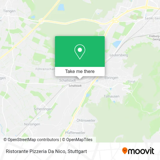 Ristorante Pizzeria Da Nico map