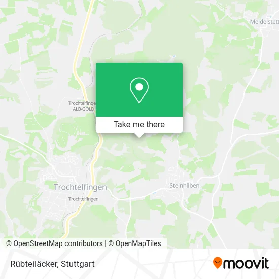Rübteiläcker map