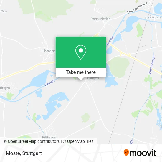 Moste map
