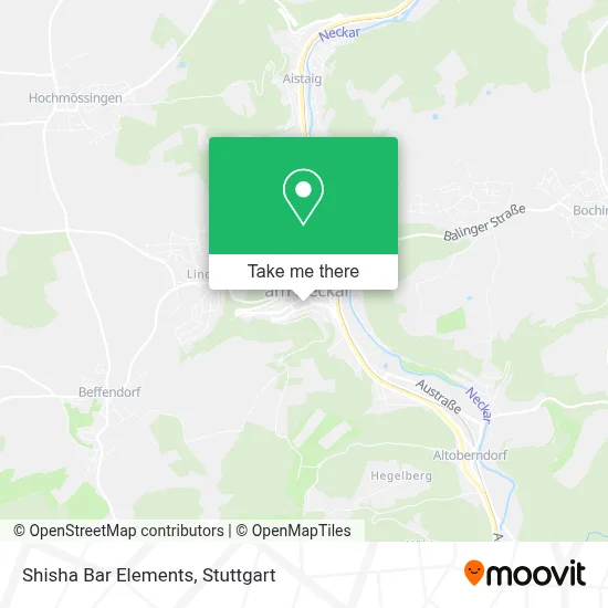 Shisha Bar Elements map