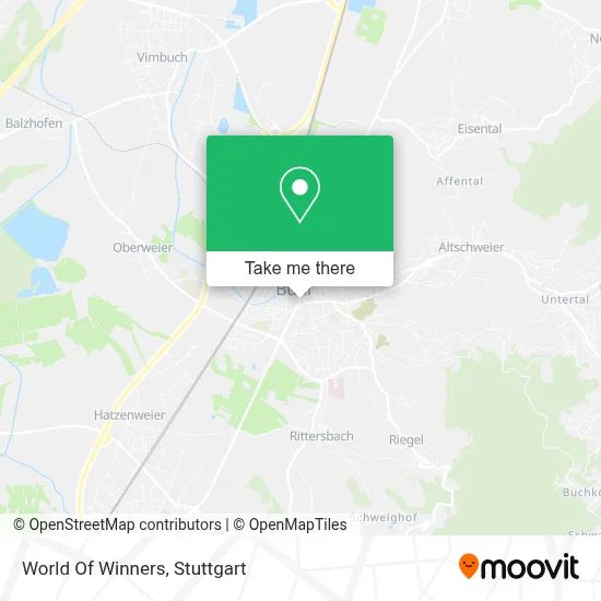 World Of Winners map
