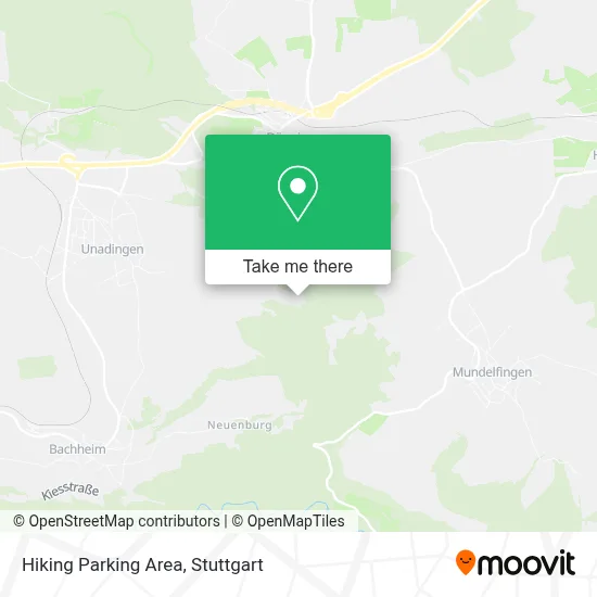 Wanderparkplatz map