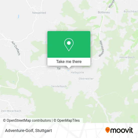 Adventure-Golf map