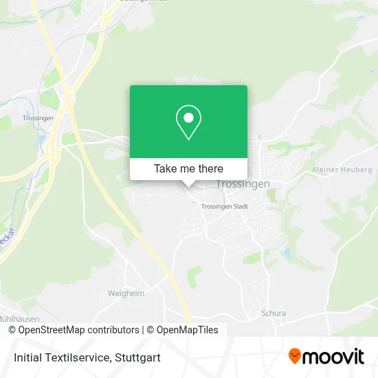 Initial Textilservice map