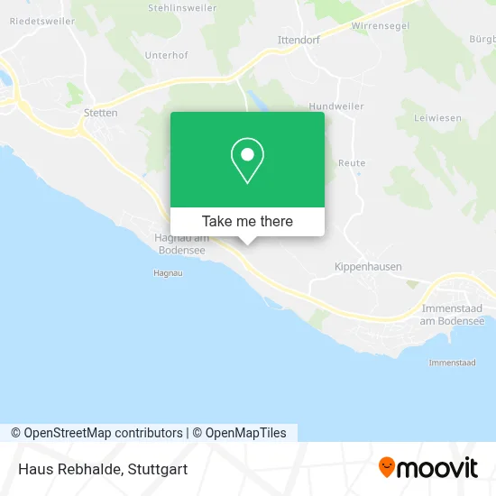 Haus Rebhalde map