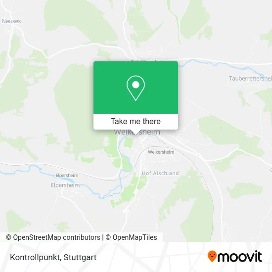 Kontrollpunkt map