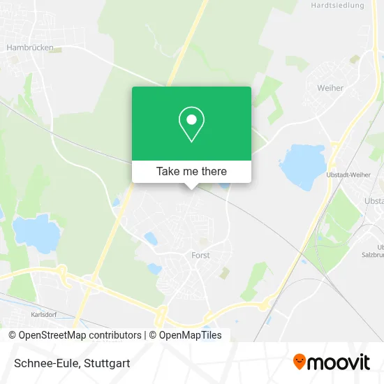 Schnee-Eule map