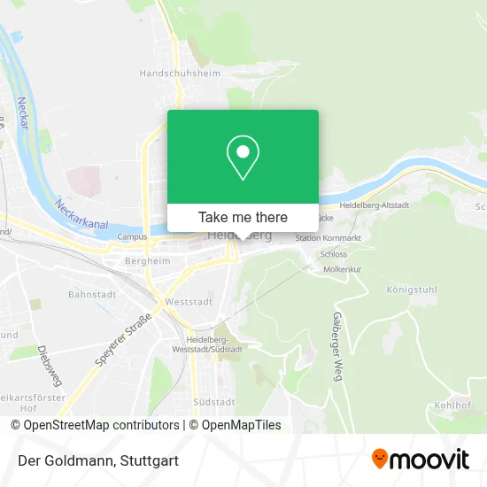 Der Goldmann map