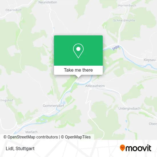 Lidl map