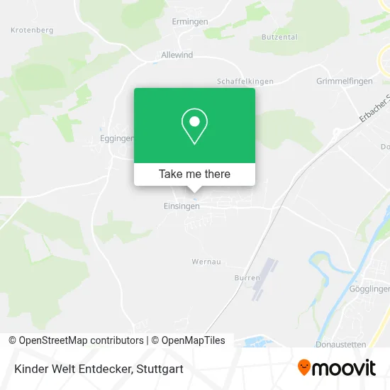 Kinder Welt Entdecker map