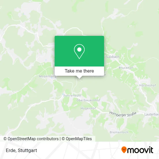 Erde map