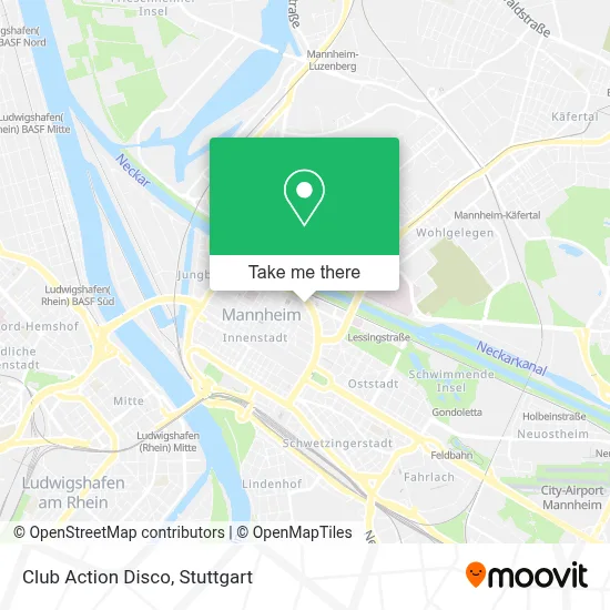 Club Action Disco map