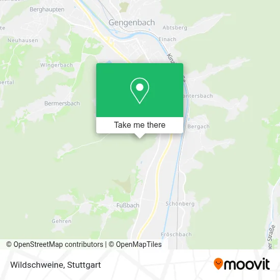 Wildschweine map