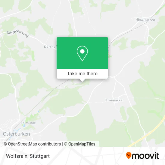Wolfsrain map