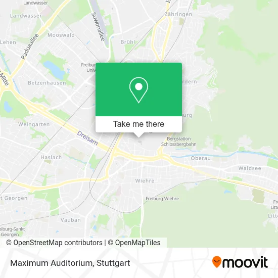 Auditorium Maximum map