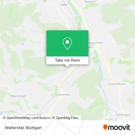 Walterstal map