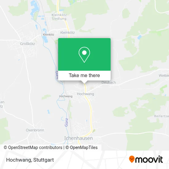 Hochwang map