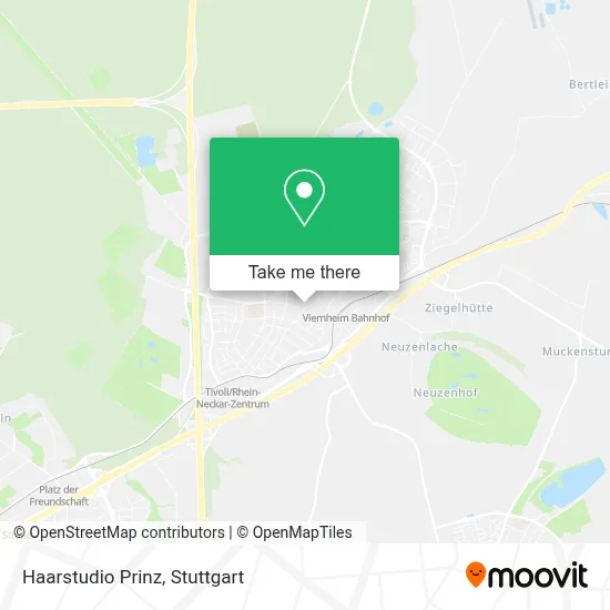 Haarstudio Prinz map