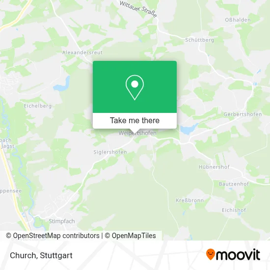 Kirche map
