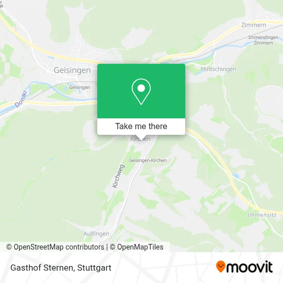 Gasthof Sternen map