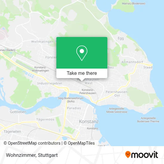 Wohnzimmer map