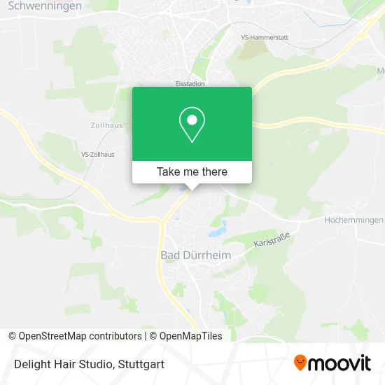 Delight Hair Studio map